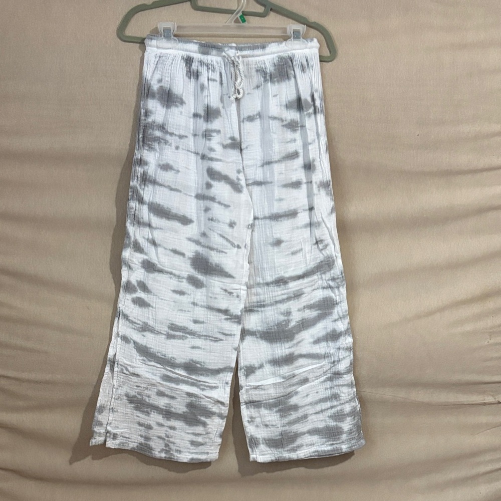 Darah Dahl Tie-Dye Linen Pants
